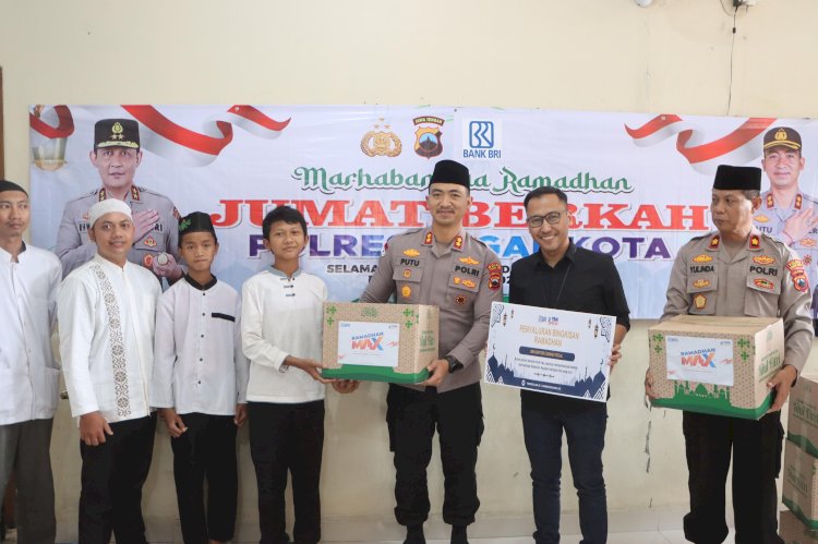 Kapolres tegal kota santuni anak yatim, wujud kepedulian di bulan