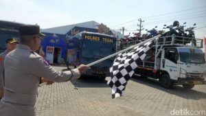 Mudik lebih nyaman, valet ride polda jateng bantu antar pemudik