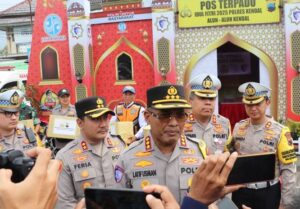 Ops ketupat candi 2025 di kendal, wakapolda jateng minta koordinasi