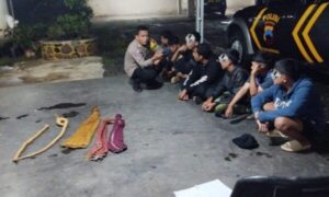 Polisi bertindak cepat, tujuh remaja diamankan saat perang sarung di