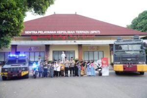 Polres jembrana tebarkan kebaikan ramadan, santuni anak yatim