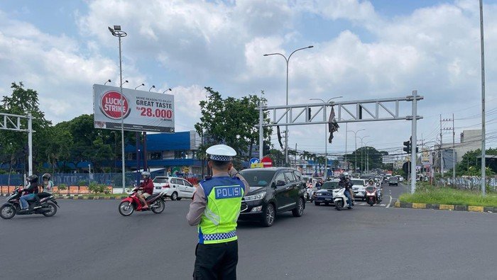 Polresta malang kota prediksi puncak arus mudik pada 27 28 maret