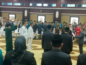 Resmi dilantik, rizky aditya putra dan abdul hamid siap memimpin