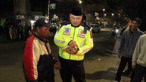 Sahur on the road, polresta malang kota dan imm wujudkan