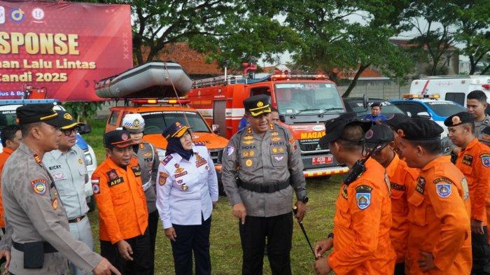 Satgas quick response polres tegal siap tangani situasi darurat dengan